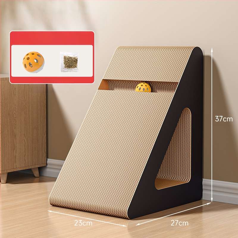 Kačių draskymo lenta, atspari dilimui, nesiskleidanti, atspari įbrėžimams, gofruotas popierius, apsauganti nuo kačių draskymo, katės apsauga, vertikali katės nagų lenta, nagų šlifuoklis