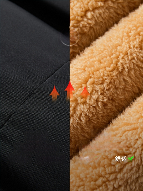 T757 plus size polár bélésű, vastagított, középhosszú, pamuttal bélelt férfi ruhák, plus size fat man plus fat man kabát, meleg, pamuttal bélelt dzseki