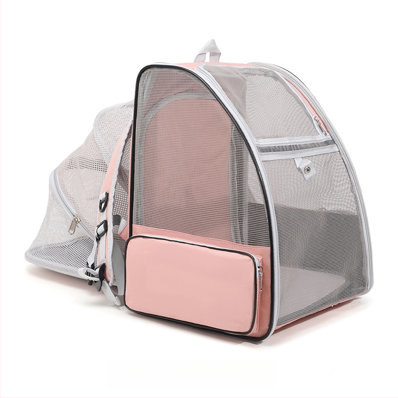 Piiriülene hingav lemmikloomade seljakott Laiendatav kokkupandav lemmikloomakott Kassi seljakott Väljasõit Kaasaskantav kaasaskantav seljakott Kassi koolikott