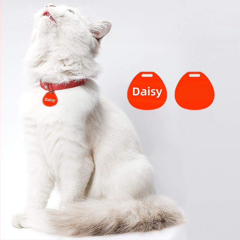 Macskanyakörv fulladásgátlóval, veszteséggátló macskamárkával, rugalmas, könnyű biztonsági macskanyakörv cicacímkézéshez