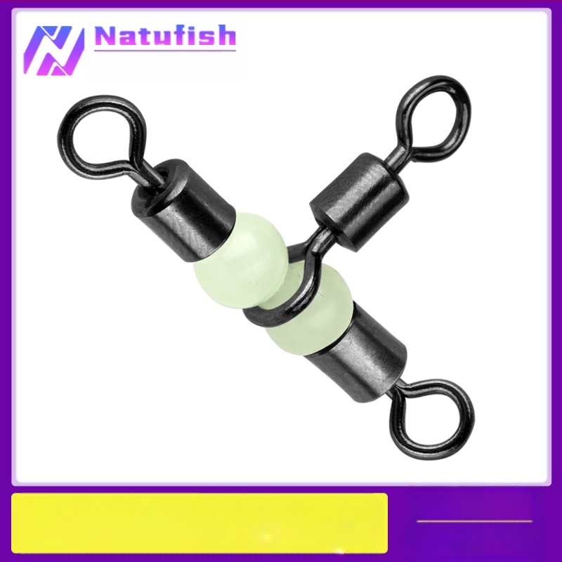 Öine kalapüük Ameerika kolmiknärvi helendav pöördevastane pealiini alamliini mähisega T-riba helendav helmes 8-rõngaga hargnemisühendus