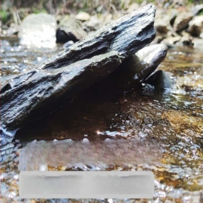 Eredeti hengeres pala tájkő fő kő teknős napozóasztal akvárium tájdekoráció ökológiai patak eredeti kő garnélarák és tigristeknős