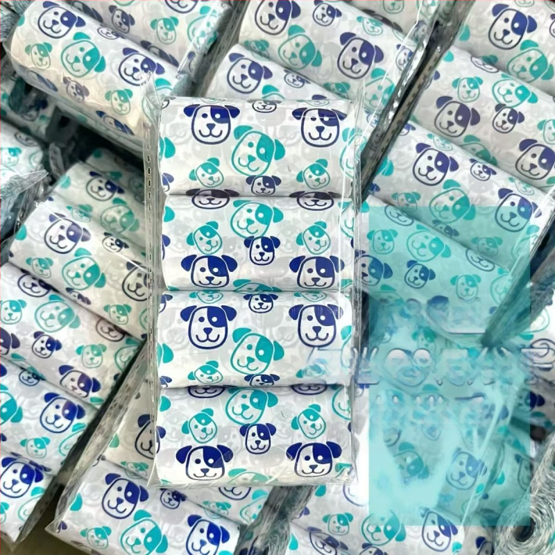 Sutirštintas šunų išmatų rinkimo maišelis su kvapu Sutirštintas skaidomas mielas šunų išmatų rinkimo maišelis Maišelis kakutėms rinkti Maišelis kakutėms rinkti