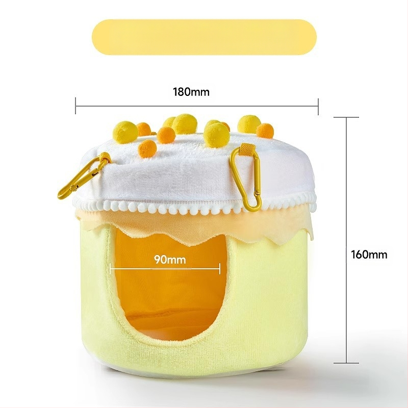 Yee papagoikoogist linnupuuvillast pesa, talvine tiigrinahast pojengist, Xuanfengi soe magamispesa, võrkkiik, rippuv linnupesa, eritarvikud