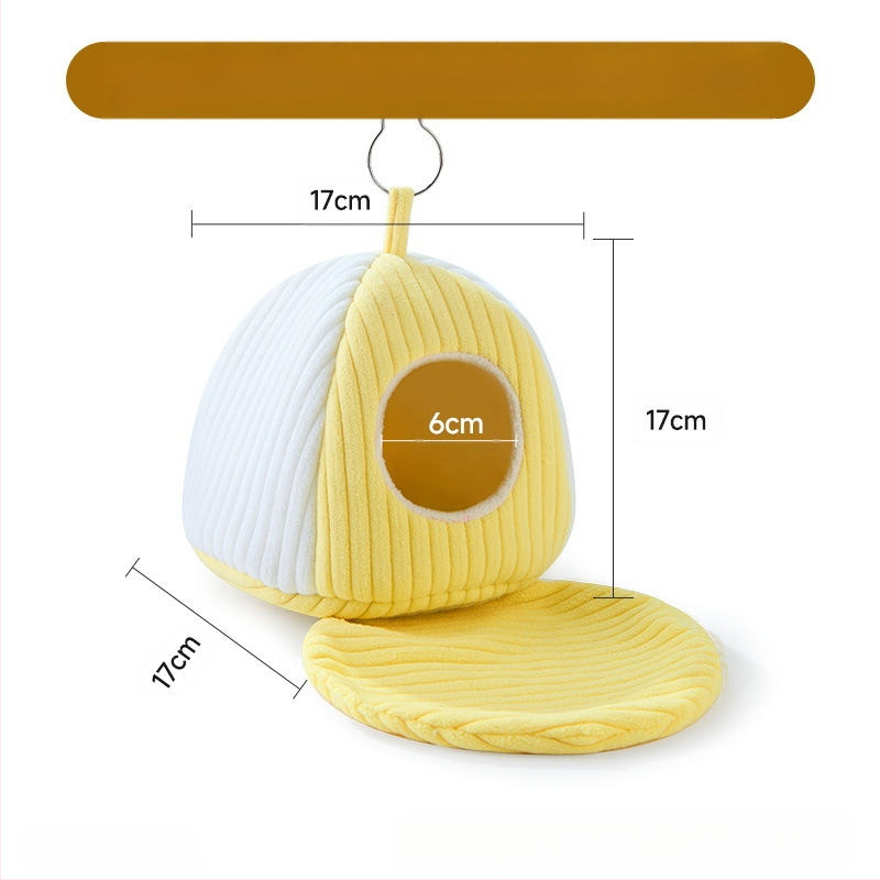 Yee papagoikoogist linnupuuvillast pesa, talvine tiigrinahast pojengist, Xuanfengi soe magamispesa, võrkkiik, rippuv linnupesa, eritarvikud