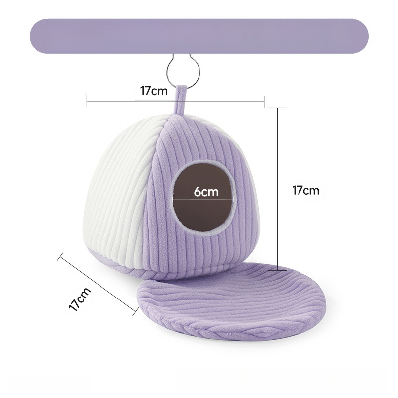 Yee papagoikoogist linnupuuvillast pesa, talvine tiigrinahast pojengist, Xuanfengi soe magamispesa, võrkkiik, rippuv linnupesa, eritarvikud