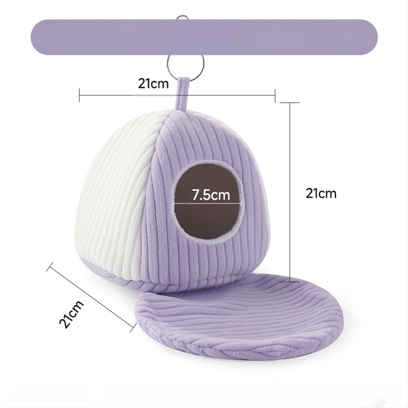 Yee papagoikoogist linnupuuvillast pesa, talvine tiigrinahast pojengist, Xuanfengi soe magamispesa, võrkkiik, rippuv linnupesa, eritarvikud