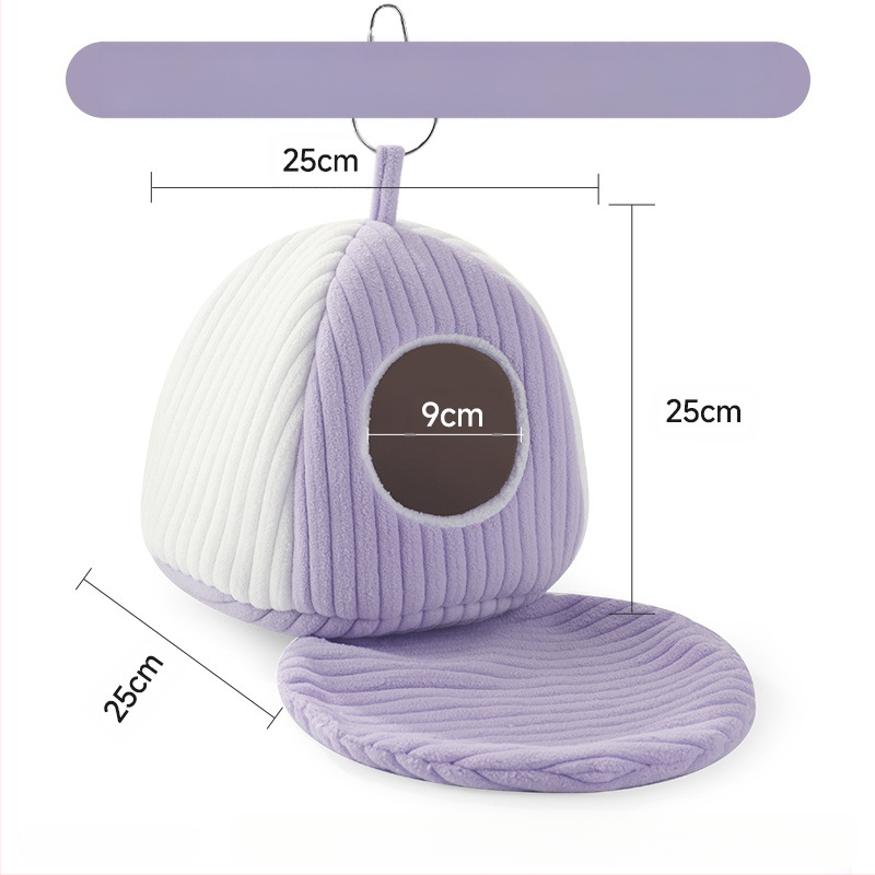 Yee papagoikoogist linnupuuvillast pesa, talvine tiigrinahast pojengist, Xuanfengi soe magamispesa, võrkkiik, rippuv linnupesa, eritarvikud