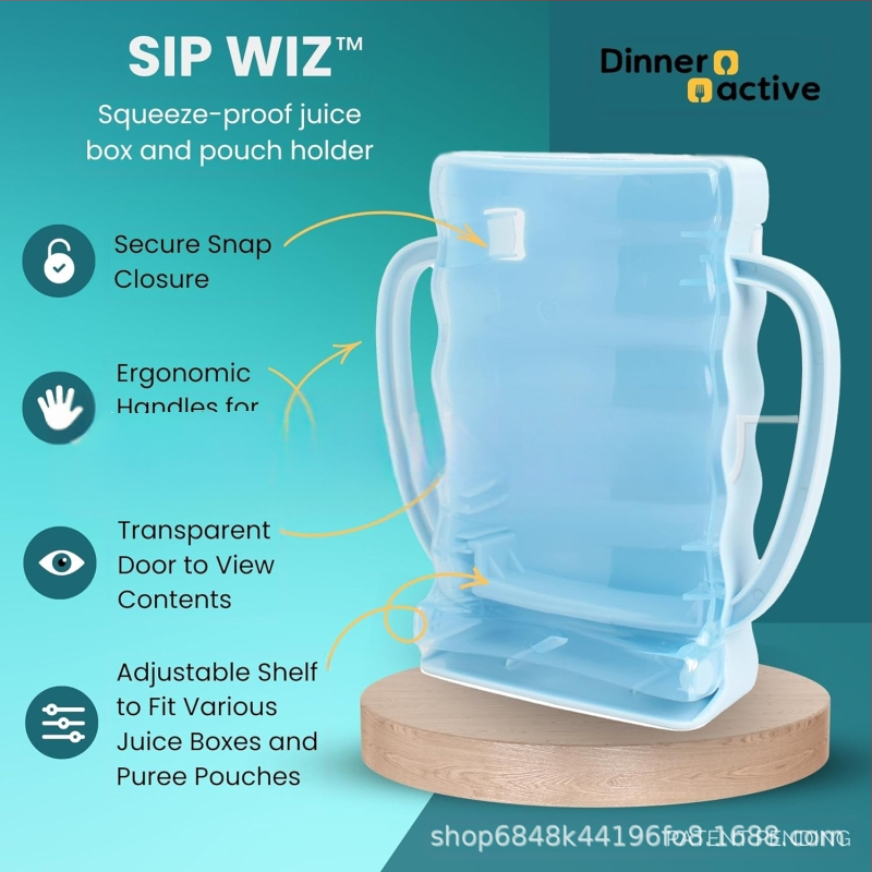 Uue beebi topsihoidja piimale, reguleeritav lekkekindel anum, beebipiim, joogivesi, lekkekindel ülemine käepide, kandik