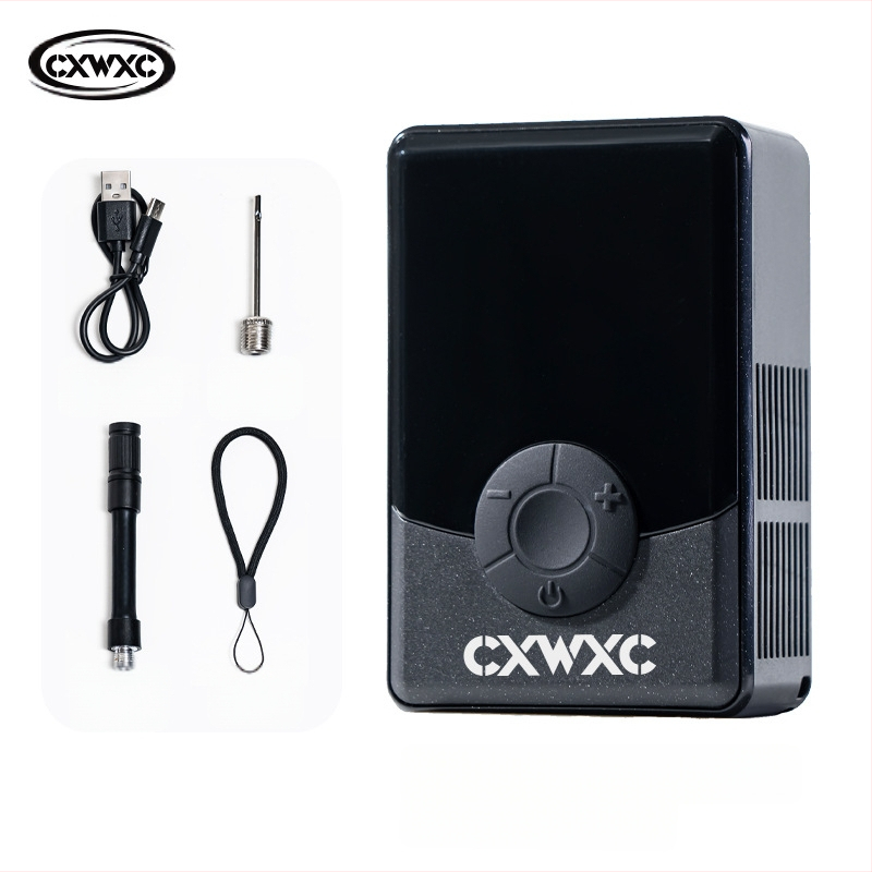 Cxwxc kalnu ceļa velosipēdu sūknis elektriskais piepūtes sūknis augstspiediena pārnēsājams mini digitālais displeja gaisa sūknis