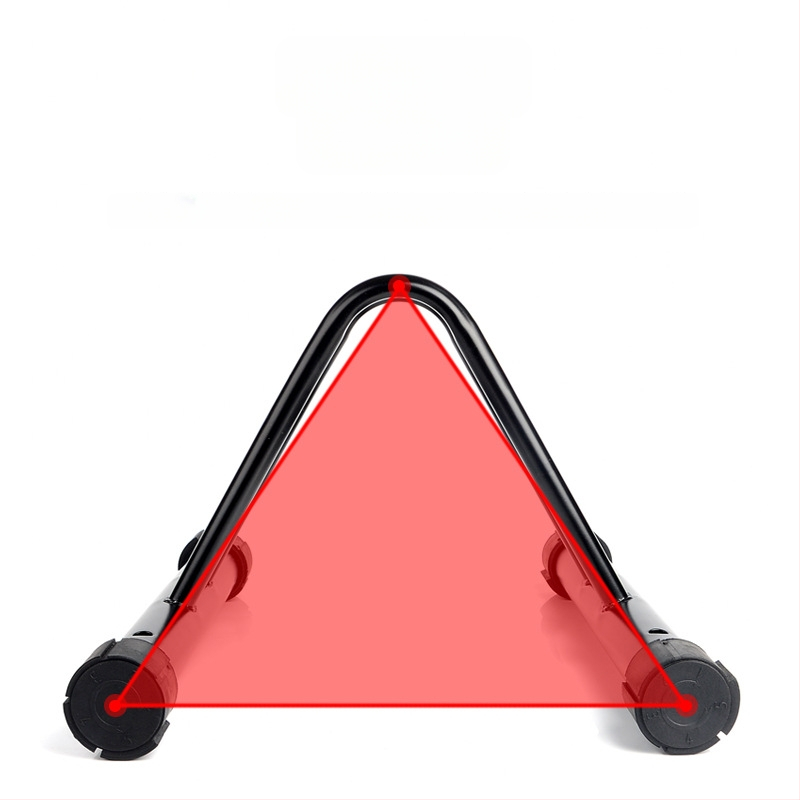 Jalgratta parkimisraam Kolmesegmendiline ühendatud mägiratta maapealne parkimisraam Jalgratta näidisraam