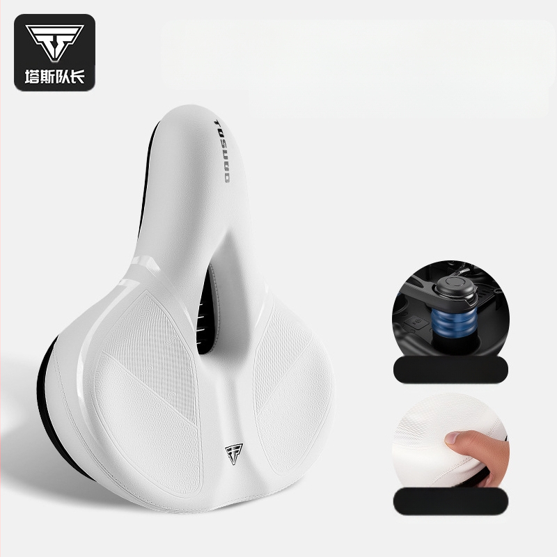 Captain Tas jalgratta sadulapadi mägijalgratta sadulapadi paksendatud silikoonist sadul ülipehme istmega jalgrattatarvikud