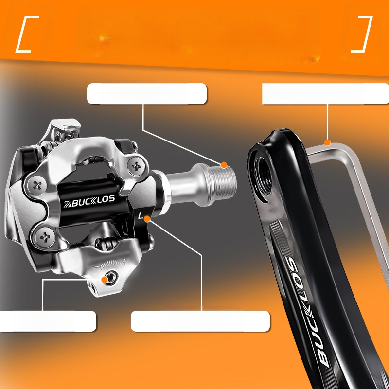 Dviračio užrakto pedalas iš aliuminio lydinio, dvipusis kalnų savaime užsifiksuojantis pedalas, greičio reguliavimo sistema M8100, dviračių priedai su užraktu