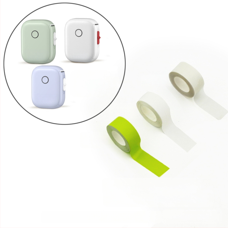 Εκτυπωτής οικιακών ετικετών P12 συνεχούς χαρτιού, θερμική μηχανή ετικετών, αυτοκόλλητη, φορητή, μίνι, φορητή,