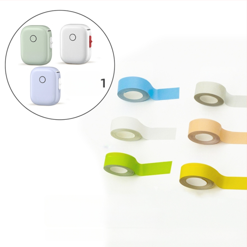 Εκτυπωτής οικιακών ετικετών P12 συνεχούς χαρτιού, θερμική μηχανή ετικετών, αυτοκόλλητη, φορητή, μίνι, φορητή,