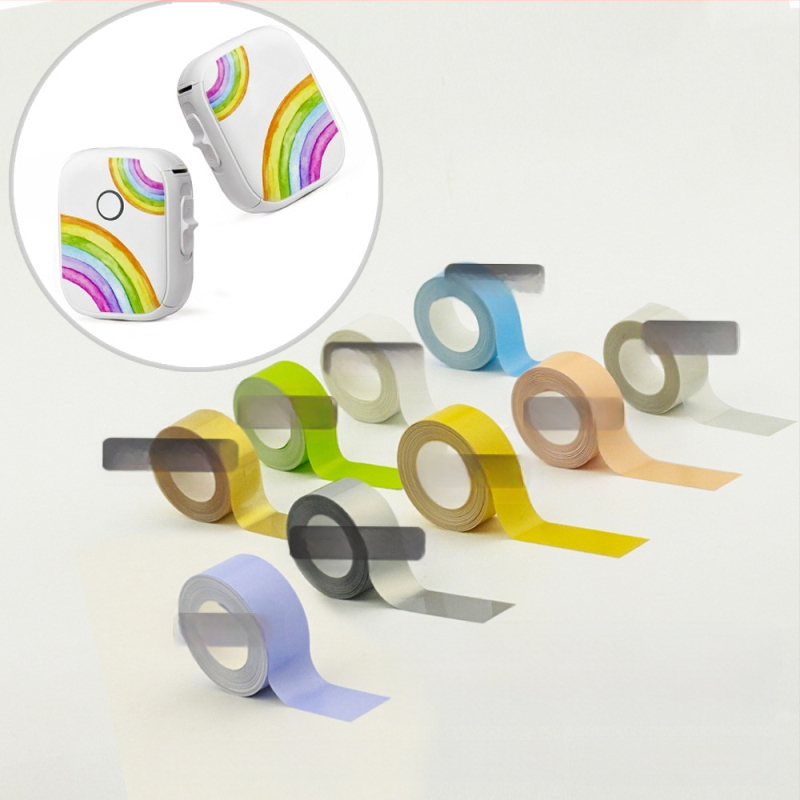 Εκτυπωτής οικιακών ετικετών P12 συνεχούς χαρτιού, θερμική μηχανή ετικετών, αυτοκόλλητη, φορητή, μίνι, φορητή,