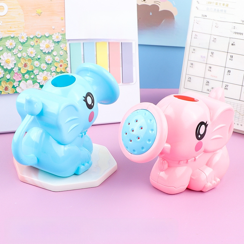 Mazā ziloņa dušas vannas rotaļlieta bērniem Bērnu laistīšanas pudele Vannas aerosols Šampūna krūze Ūdens spēle Ziloņa duša