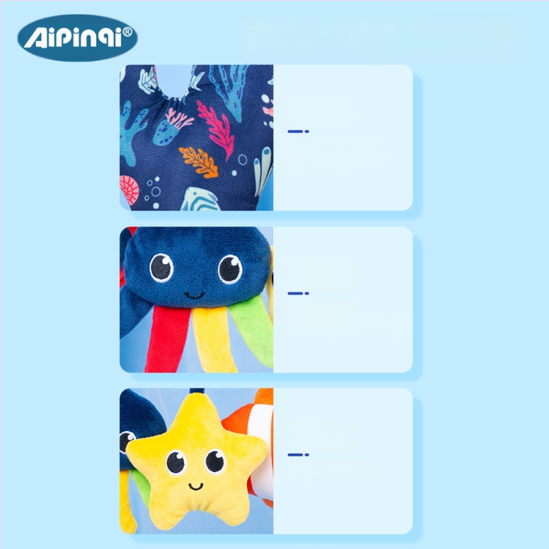 Aipinqi naujagimio vandenyno lovos apvyniojimas kūdikio ankstyvojo ugdymo lovos pakabinamas žaislas kūdikio vežimėlio pakabukas