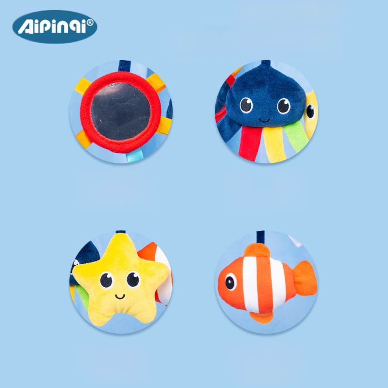 Aipinqi naujagimio vandenyno lovos apvyniojimas kūdikio ankstyvojo ugdymo lovos pakabinamas žaislas kūdikio vežimėlio pakabukas