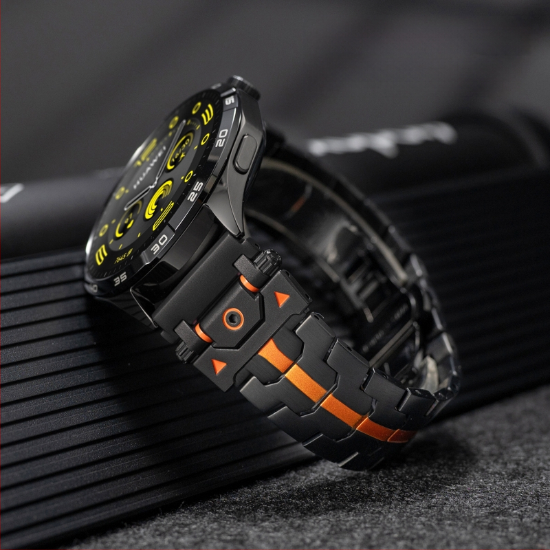 „Huawei GT5“ dirželis, skirtas „Watch4pro“, nerūdijančio plieno dirželis, „Iron Man Xiaomi“ metalinis dirželis, 22 mm dirželis