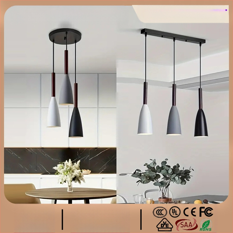 Zhongshan Lighting Factory laelampide valgustus rauast kunstilühter söögitoa lambivarju elutoa lühter magamistuba moodne minimalistlik stiil