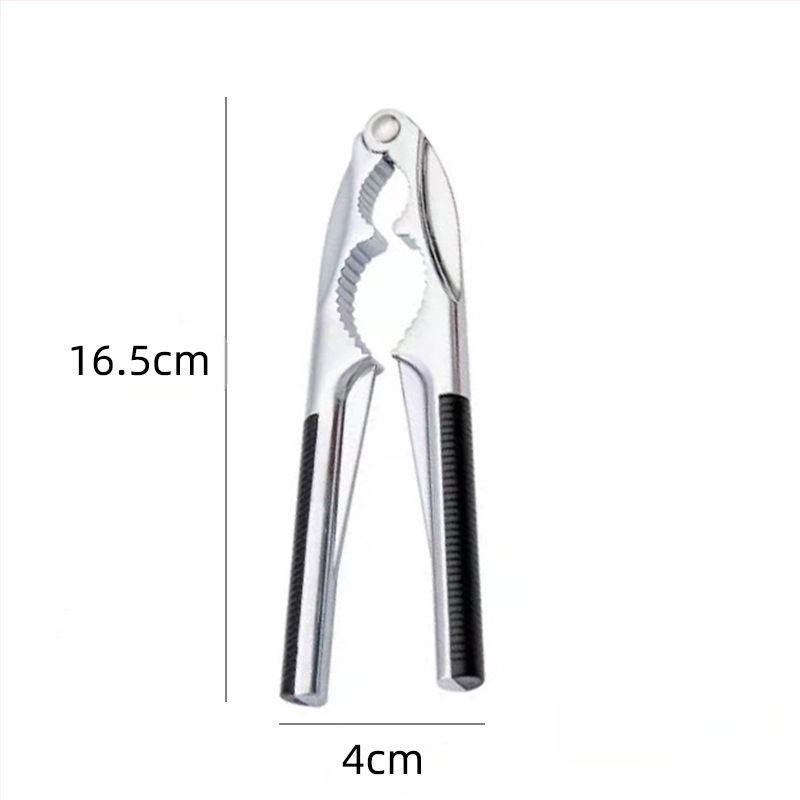 Nerūdijančio plieno džiovintų vaisių spaustukas kedro riešutų spaustukas buitinis graikinių riešutų spaustukas lazdyno riešutų mažos pekano riešutų replės atviros didmeninė prekyba