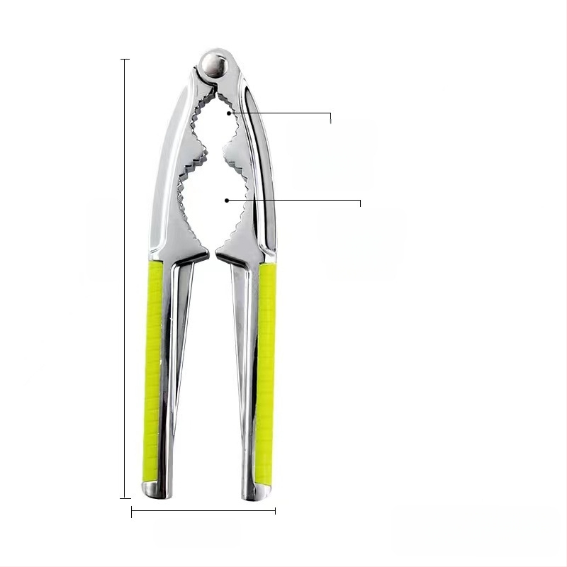 Nerūdijančio plieno džiovintų vaisių spaustukas kedro riešutų spaustukas buitinis graikinių riešutų spaustukas lazdyno riešutų mažos pekano riešutų replės atviros didmeninė prekyba