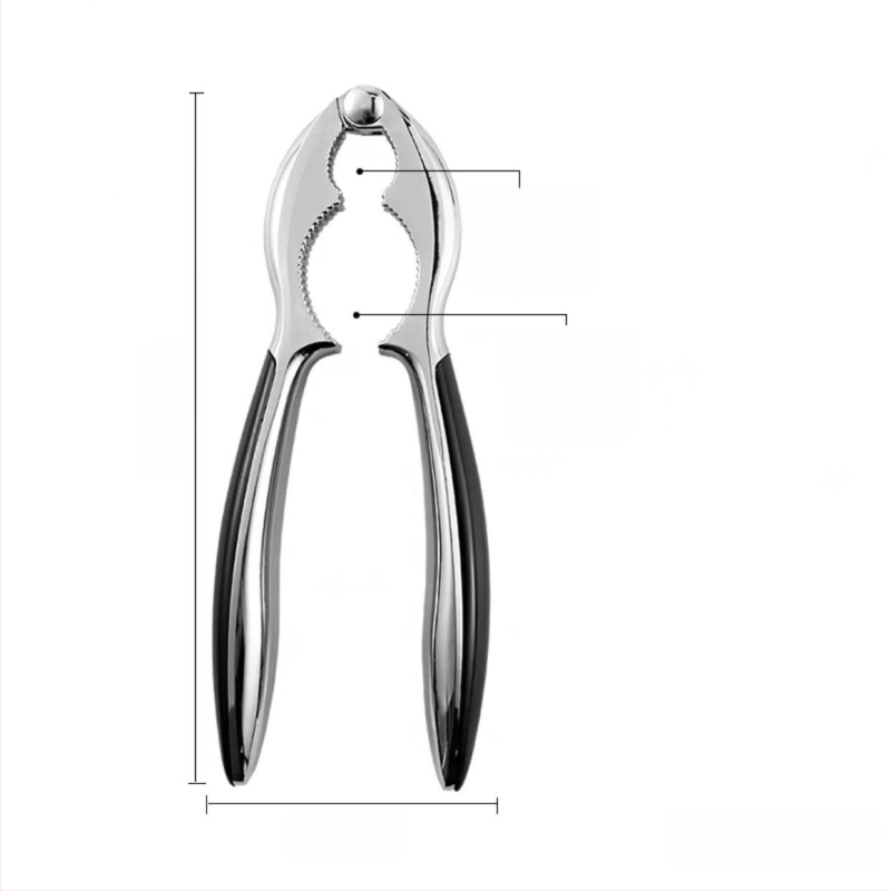 Nerūdijančio plieno džiovintų vaisių spaustukas kedro riešutų spaustukas buitinis graikinių riešutų spaustukas lazdyno riešutų mažos pekano riešutų replės atviros didmeninė prekyba