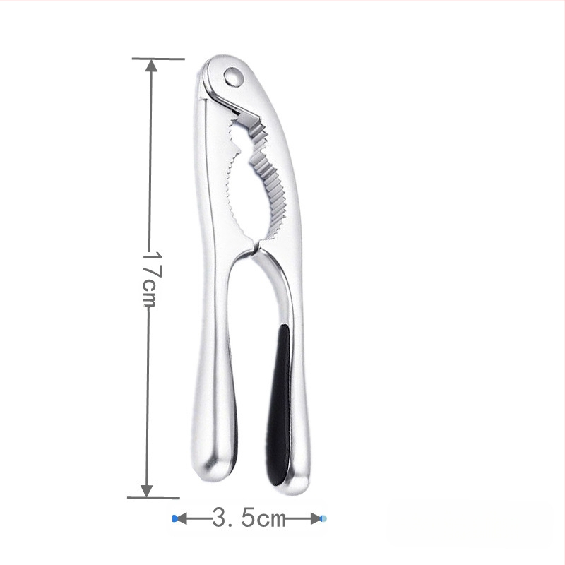 Nerūdijančio plieno džiovintų vaisių spaustukas kedro riešutų spaustukas buitinis graikinių riešutų spaustukas lazdyno riešutų mažos pekano riešutų replės atviros didmeninė prekyba