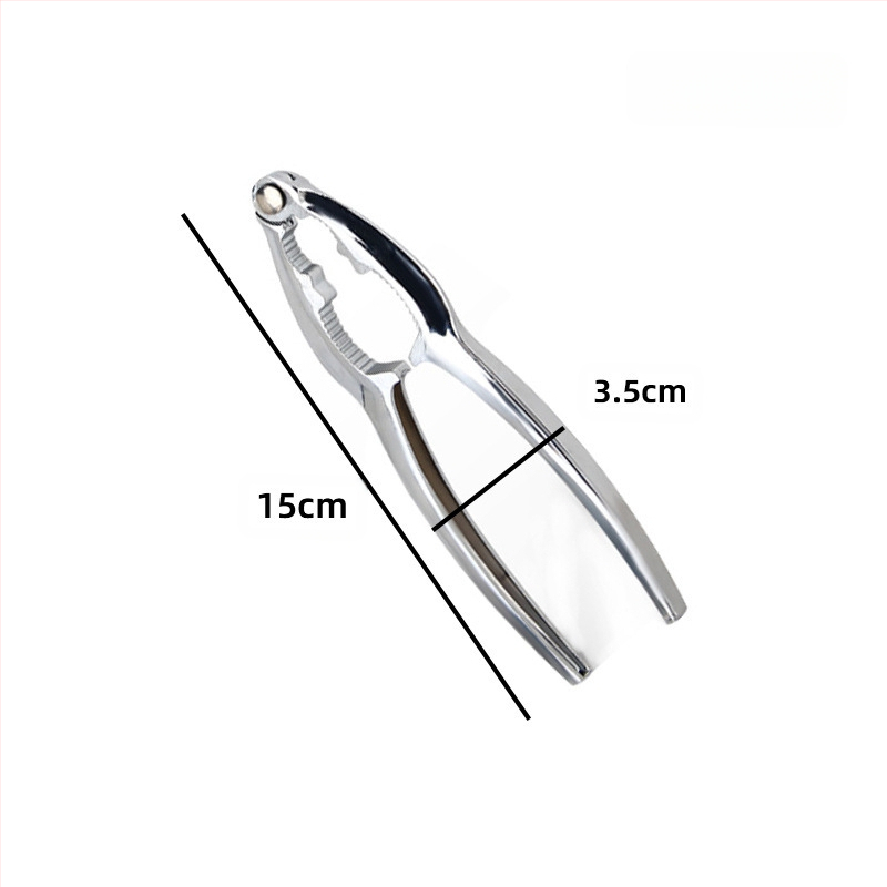 Nerūdijančio plieno džiovintų vaisių spaustukas kedro riešutų spaustukas buitinis graikinių riešutų spaustukas lazdyno riešutų mažos pekano riešutų replės atviros didmeninė prekyba