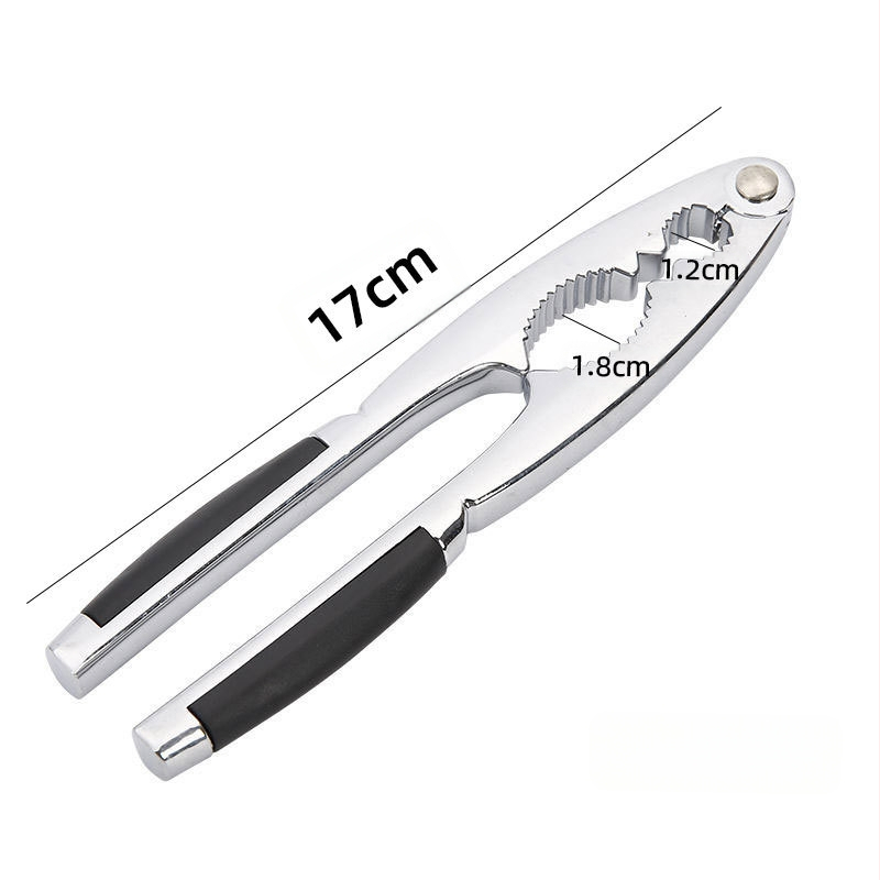 Nerūdijančio plieno džiovintų vaisių spaustukas kedro riešutų spaustukas buitinis graikinių riešutų spaustukas lazdyno riešutų mažos pekano riešutų replės atviros didmeninė prekyba