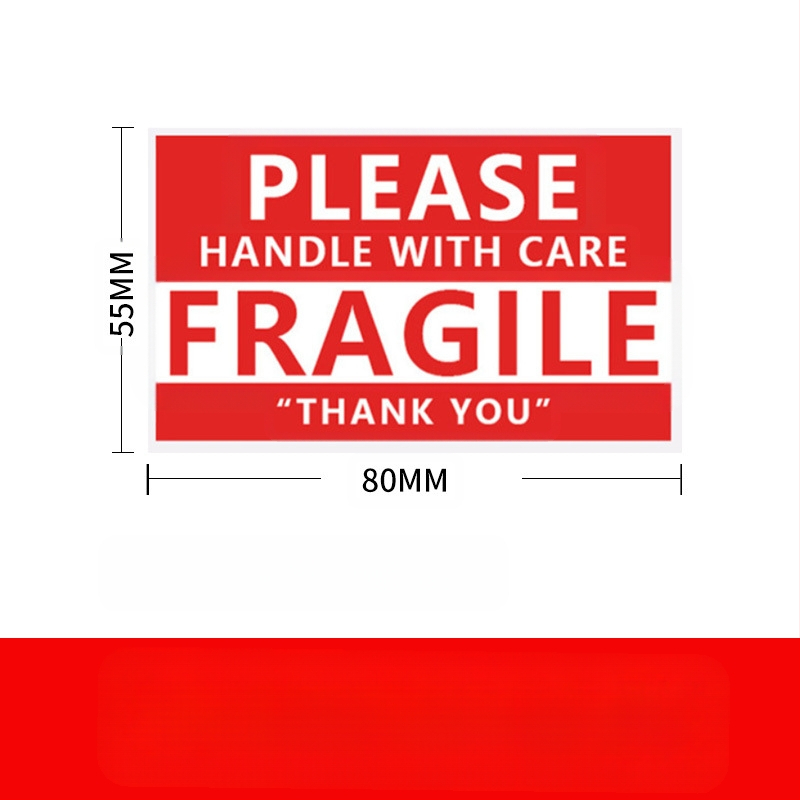 Habraste toodete silt habras hiina ja inglise keeles hoiatussilt kaetud paberist ekspresslogistika pakendi habras silt