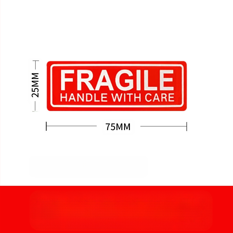 Habraste toodete silt habras hiina ja inglise keeles hoiatussilt kaetud paberist ekspresslogistika pakendi habras silt