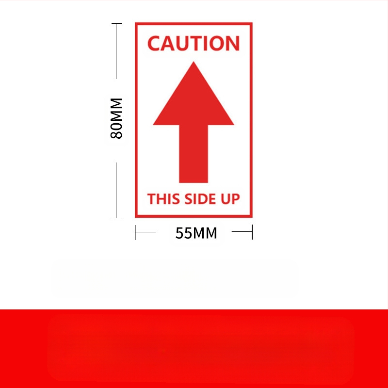 Habraste toodete silt habras hiina ja inglise keeles hoiatussilt kaetud paberist ekspresslogistika pakendi habras silt