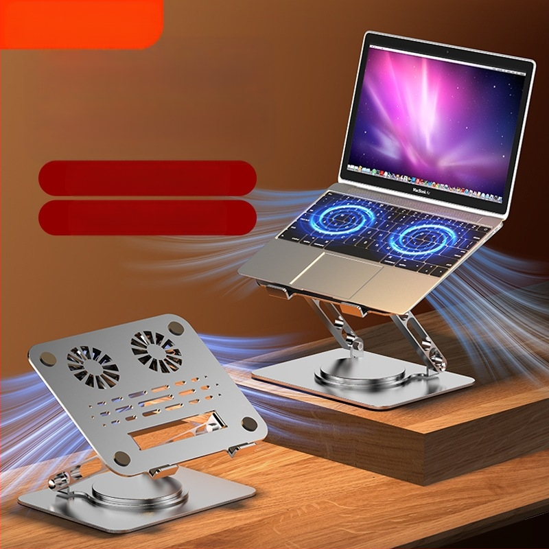 Sülearvuti alus, vertikaalne kõrgendusriiul, 360-kraadine pöörlemine, reguleeritav tõsteklamber, 18-tolline mängusülearvuti lauaarvuti