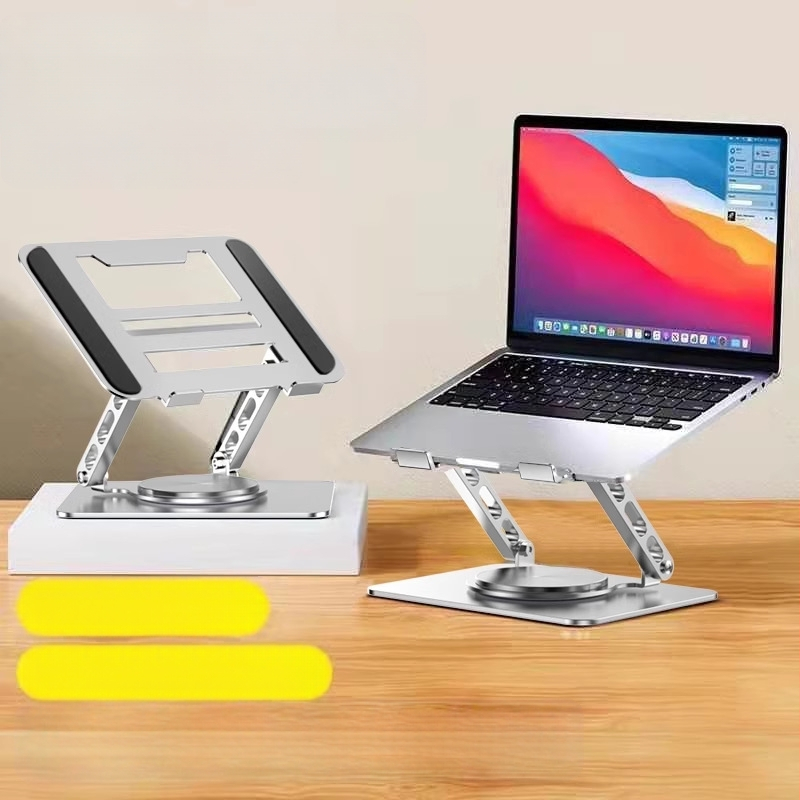 Sülearvuti alus, vertikaalne kõrgendusriiul, 360-kraadine pöörlemine, reguleeritav tõsteklamber, 18-tolline mängusülearvuti lauaarvuti