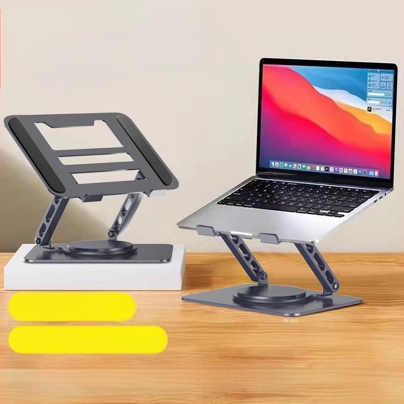 Sülearvuti alus, vertikaalne kõrgendusriiul, 360-kraadine pöörlemine, reguleeritav tõsteklamber, 18-tolline mängusülearvuti lauaarvuti