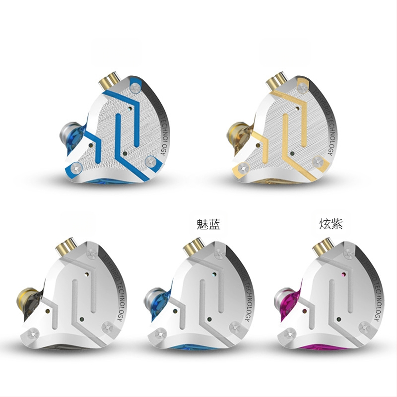 KZ-ZS10 PRO fém fülhallgató, gyűrűs vas, 10 egység, mozgó vas, HiFi fülhallgató, fülbe helyezhető mobil gamer fülhallgató