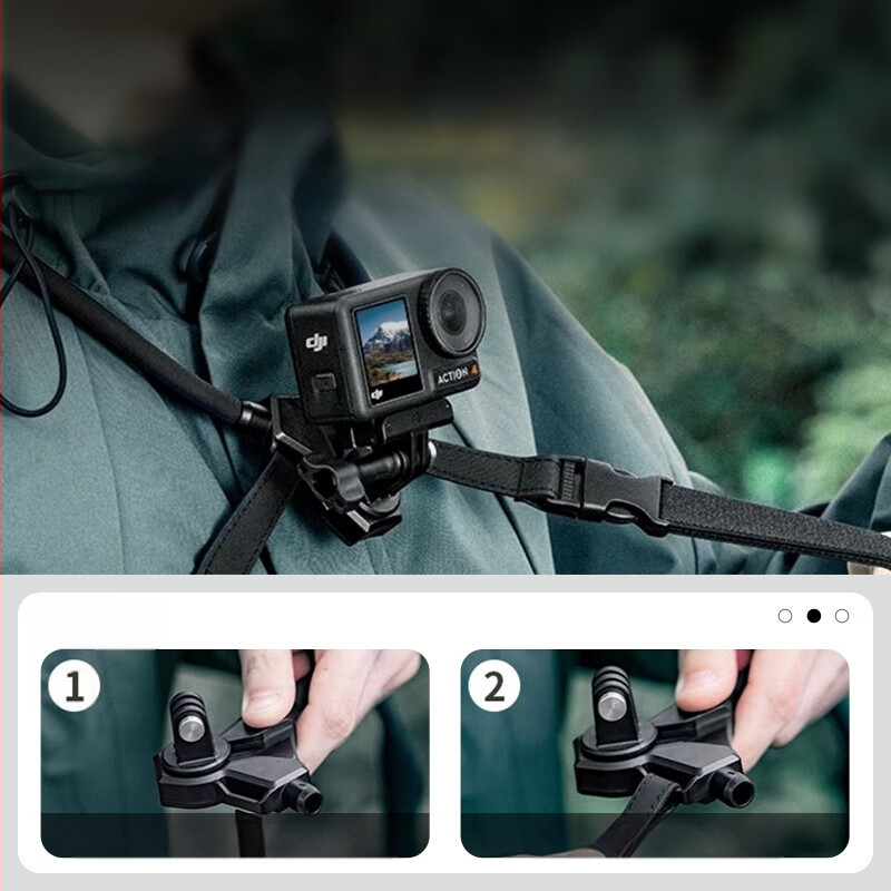 Yangfeisi sobib Dji Pocket 3 kaelarihmaga kinnitusele, Osmo Pocket kaamera lisatarvikutele, Live rinnakinnitusele