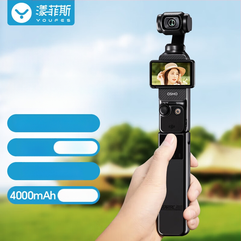 Yangfeisi sobib Dji Pocket 3 kaelarihmaga kinnitusele, Osmo Pocket kaamera lisatarvikutele, Live rinnakinnitusele