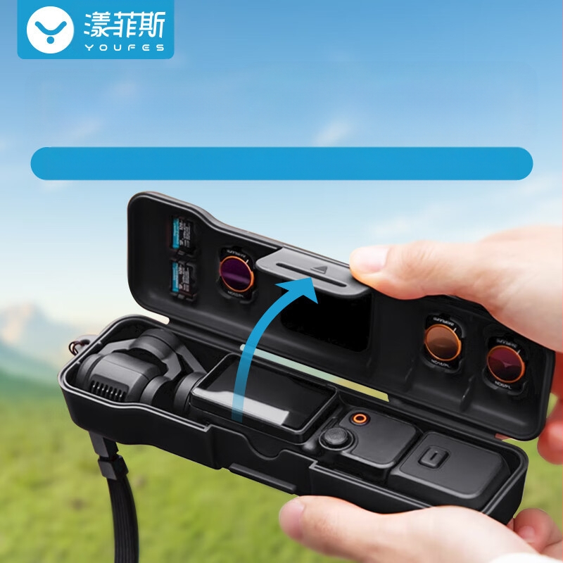 Yangfeisi sobib Dji Pocket 3 kaelarihmaga kinnitusele, Osmo Pocket kaamera lisatarvikutele, Live rinnakinnitusele