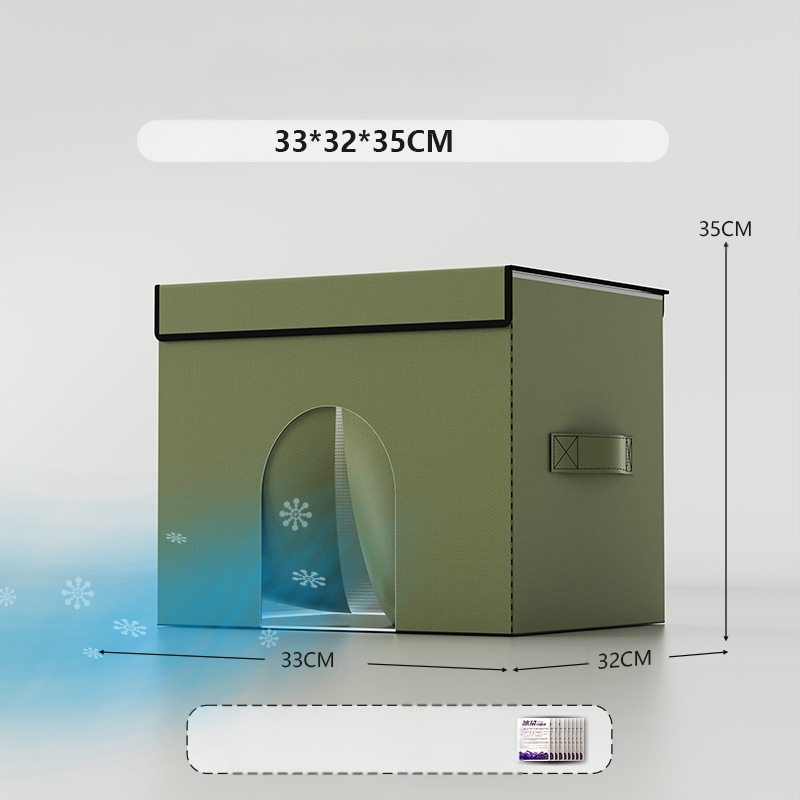 Kassile mõeldud konditsioneeriga majakassipesa, suvine jahutav majakass, suvine lemmikloom, nelja aastaaja universaalne iglu, väikese koera magamiskott