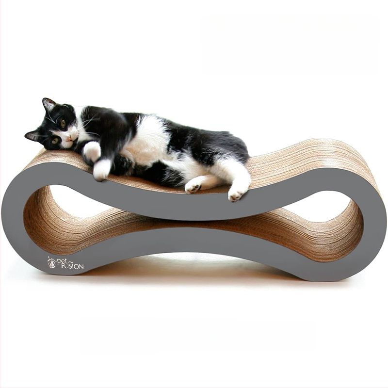 „Petfusion“ aštuonių simbolių katėms skirta draskymo lenta, didelis kačių laipiojimo rėmas, atsparus dilimui, įbrėžimams, katės lova, šezlongas, katės letena