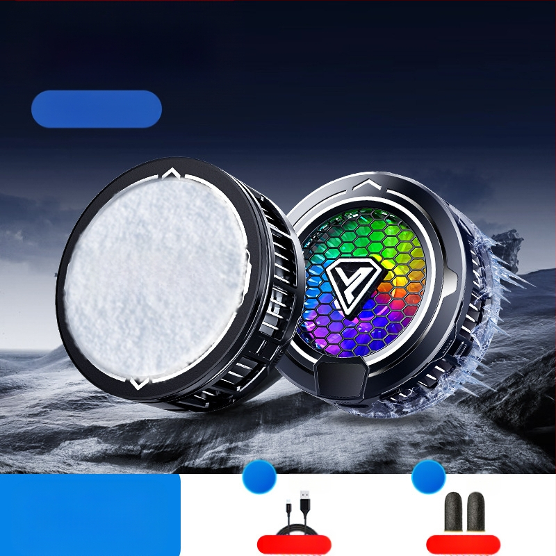 Mobiliojo telefono radiatoriaus puslaidininkinis apledėjimas magnetinis siurbimas skaitmeninis ekranas e. sporto šviesa garsas aušinimo žaidimas išmanusis aušinimo artefaktas SL49