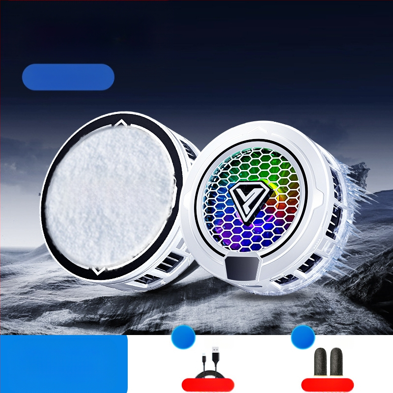 Mobiliojo telefono radiatoriaus puslaidininkinis apledėjimas magnetinis siurbimas skaitmeninis ekranas e. sporto šviesa garsas aušinimo žaidimas išmanusis aušinimo artefaktas SL49