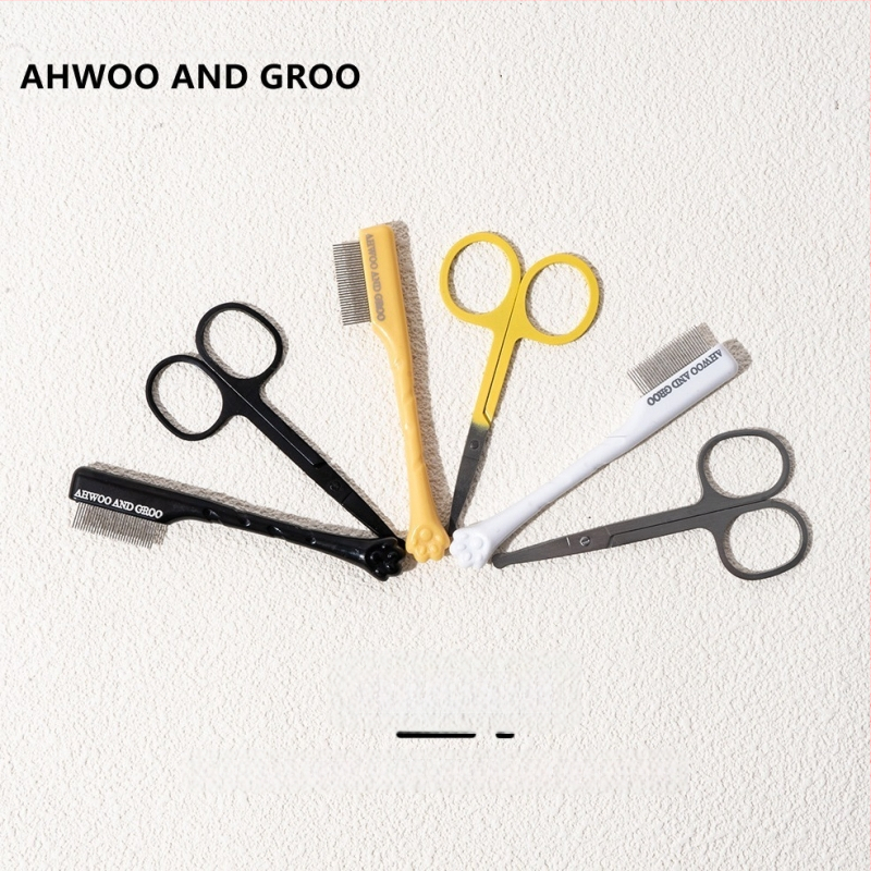 Koera pisarapleki kamm pisarahari väike näokamm lemmikloomade hari silmade puhastushari silmade eritise ilu kass koer bichon frizur