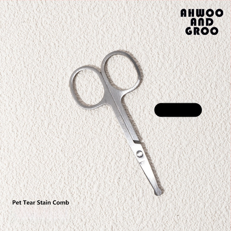 Koera pisarapleki kamm pisarahari väike näokamm lemmikloomade hari silmade puhastushari silmade eritise ilu kass koer bichon frizur