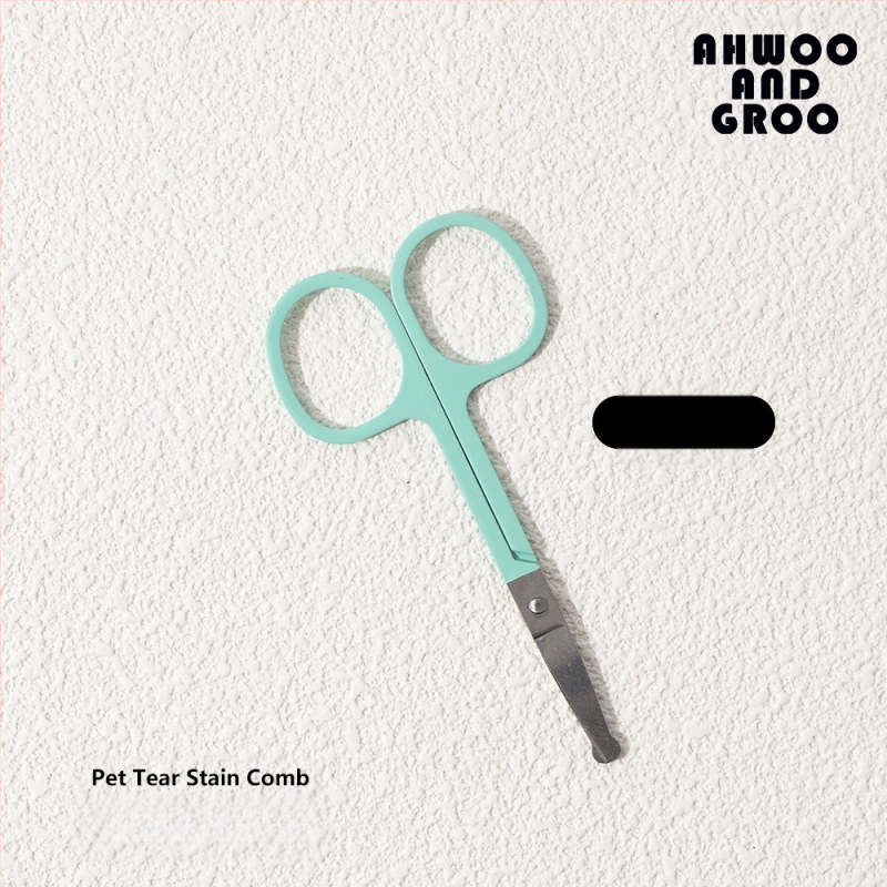 Koera pisarapleki kamm pisarahari väike näokamm lemmikloomade hari silmade puhastushari silmade eritise ilu kass koer bichon frizur