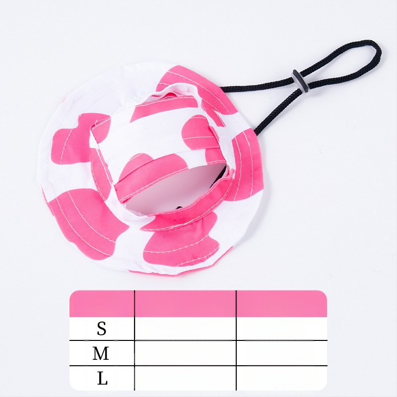 Шапка за кучета с открити уши, регулируема шапка за защита от слънце за външна употреба, шапка за рибар за малки и средни кучета Теди Корги