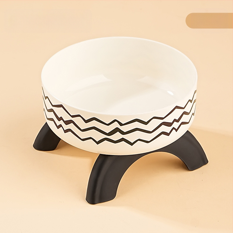 Kassi kõrge kauss kaelakaitsega kassikauss lemmikloomale roostevabast terasest kauss libisemisvastane ümberminekuvastane koerakauss koeratoidukleit piiriülene uus stiil